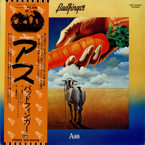 LP バッドフィンガー アス EAP80948 APPLE /00260 Badfinger Ass - Complete Japan Vinyl LP Record EAP-80948 Ass